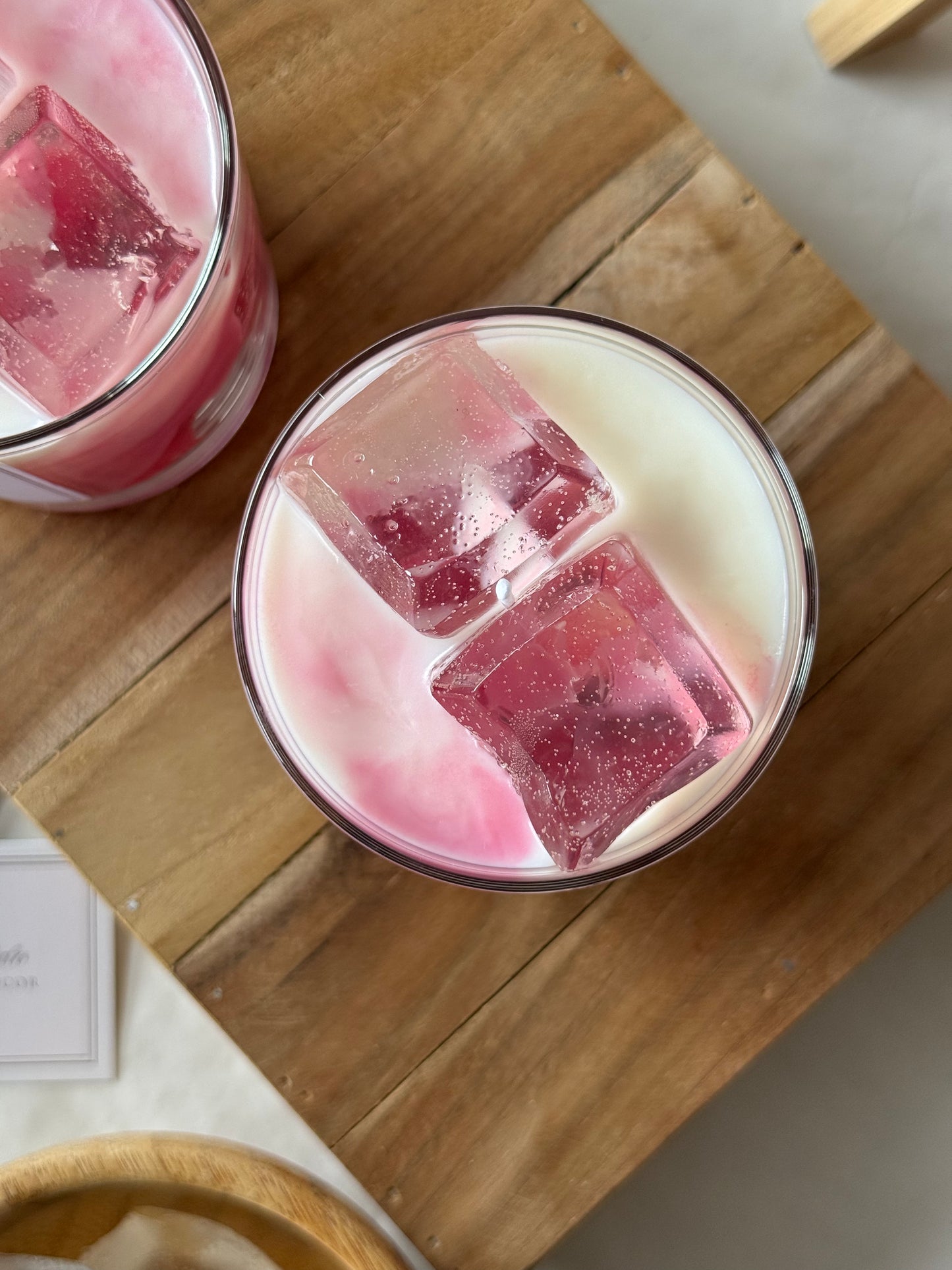 Iced Cherry Latte