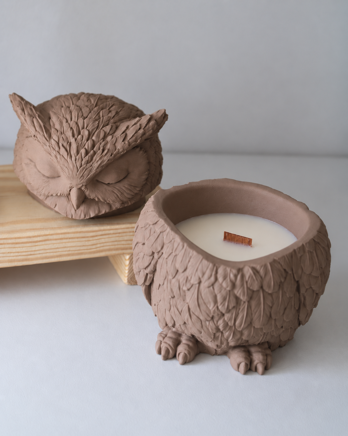 Gufo in Ceramica
