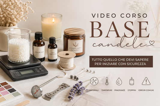 Corso Base - Come Creare Candele (teorico)