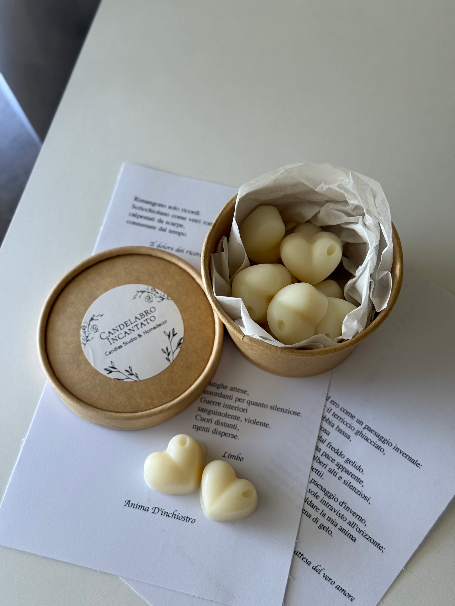 Cuore Sciolto – Wax Melt a forma di cuore