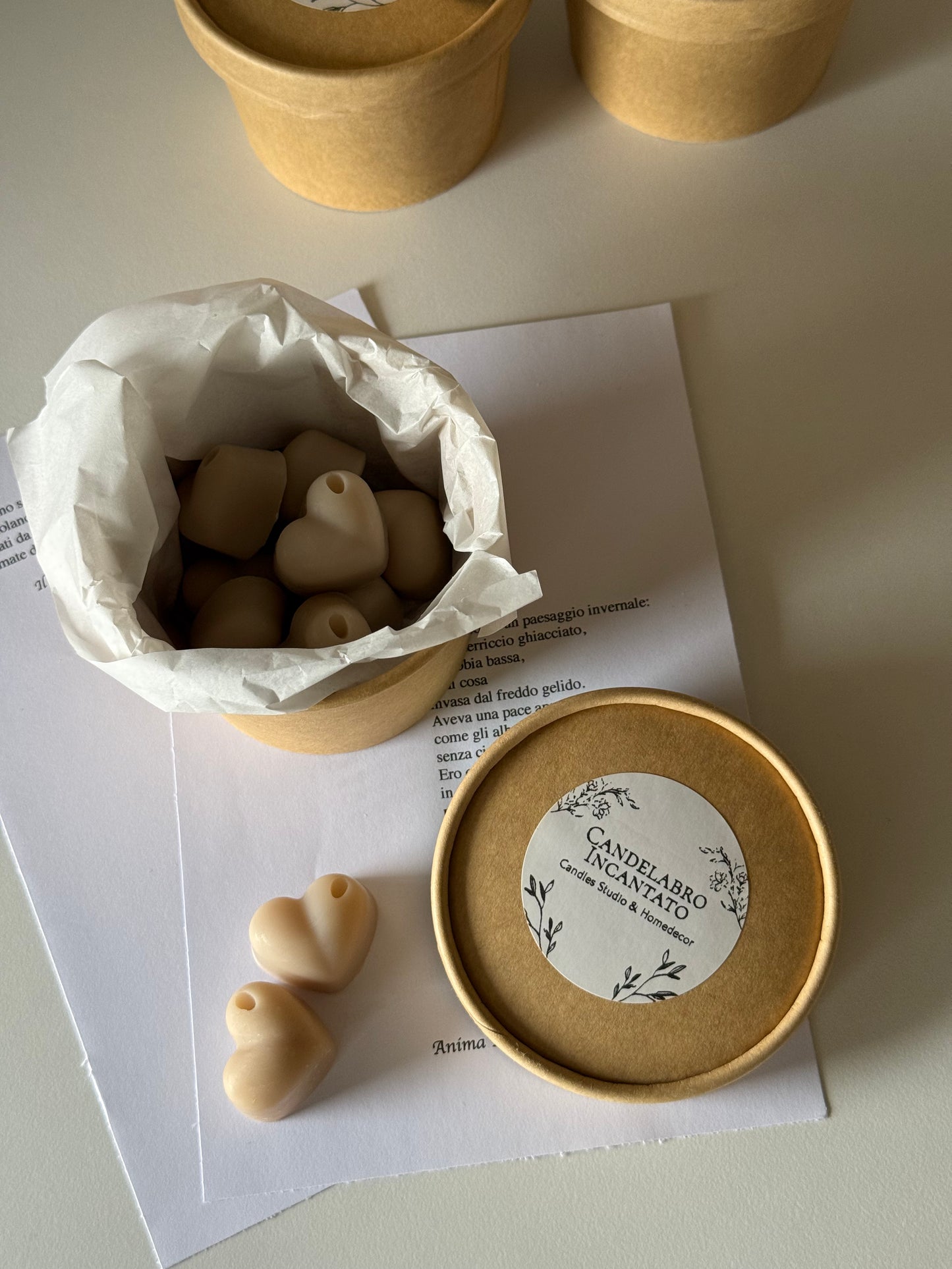 Cuore Sciolto – Wax Melt a forma di cuore