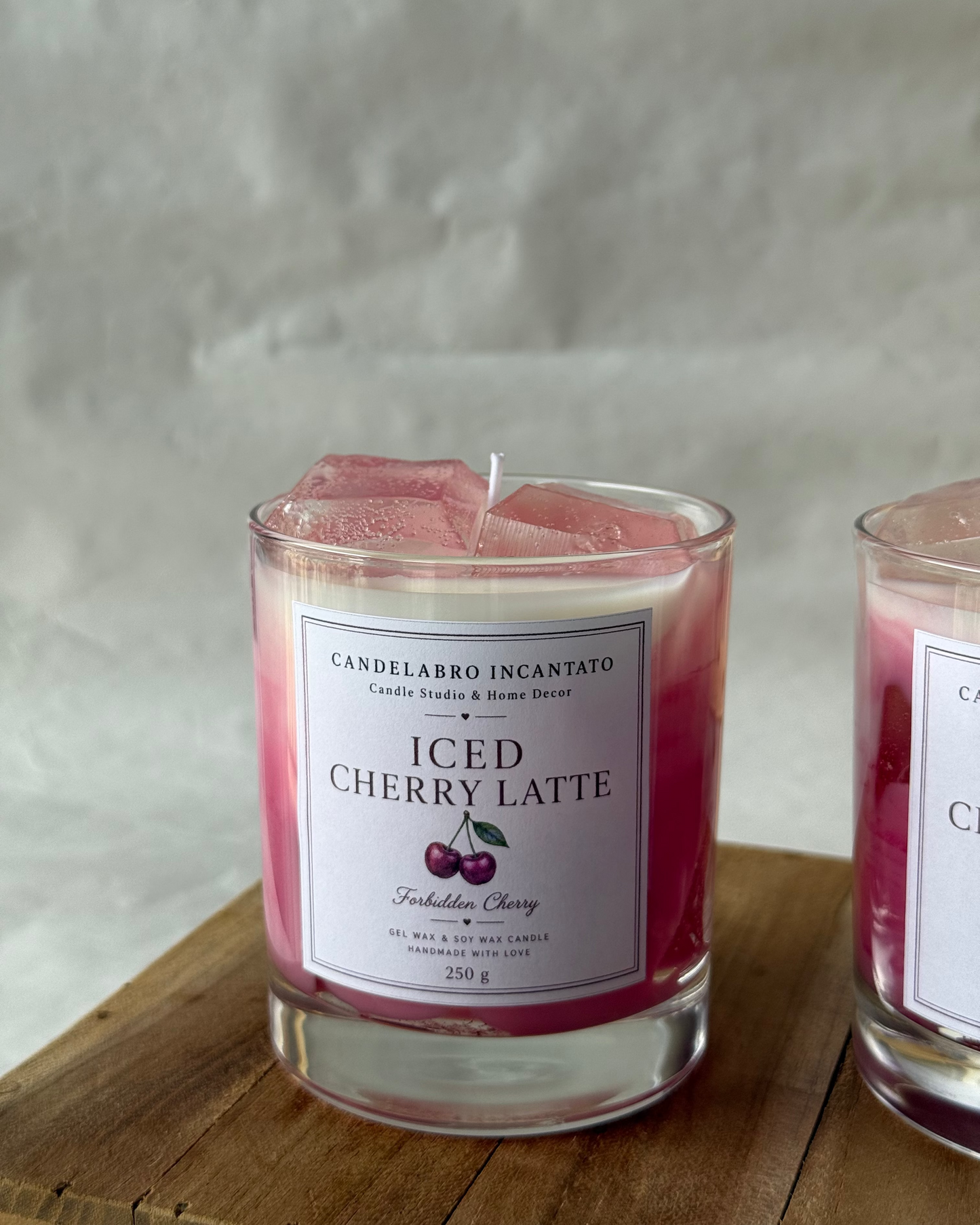 Iced Cherry Latte